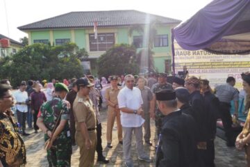 Zaki Tinjau Pilkades Caringin Legok