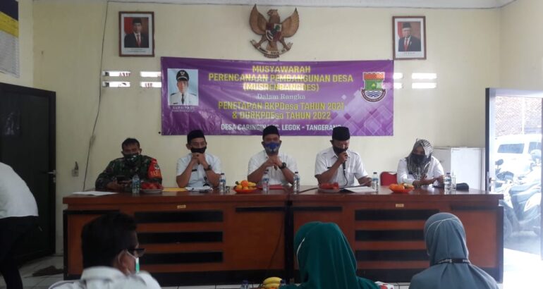 Desa Caringin Gelar Musrenbang Desa 2021 Desa Caringin Gelar Musrenbang Desa 2021