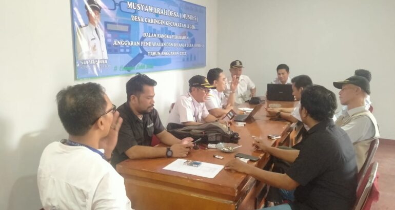 PERUBAHAN APBDES TAHUN ANGGARAN 2022