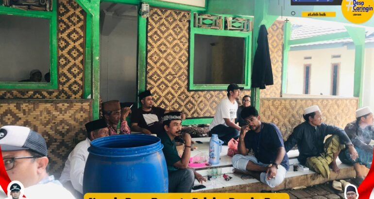 KEPALA DESA SUPRIYADI/IPANG DAN JAJARAN RW RT BERTAKZIAH DI KE RTN 002/001