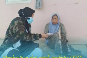 Pembagian Obat untuk Penderita ODGJ Bersama dr.Yani di Wilayah Desa Caringin Pembagian Obat untuk Penderita ODGJ Bersama dr.Yani di Wilayah Desa Caringin