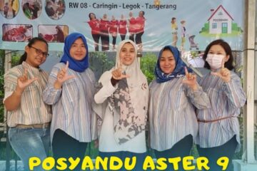 Kegiatan Posyandu Aster 9 Desa Caringin Kecamatan Legok, Tangerang Kegiatan Posyandu Aster 9 Desa Caringin Kecamatan Legok, Tangerang