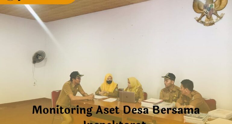 Kegiatan Monitoring Aset Desa Oleh Inspektorat Di Desa Caringin Legok, Tangerang Kegiatan Monitoring Aset Desa Oleh Inspektorat Di Desa Caringin Legok, Tangerang