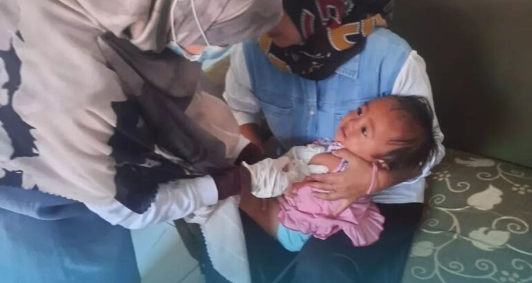 Kegiatan Posyandu Aster 5 Desa Caringin Kecamatan Legok, Tangerang Kegiatan Posyandu Aster 5 Desa Caringin Kecamatan Legok, Tangerang