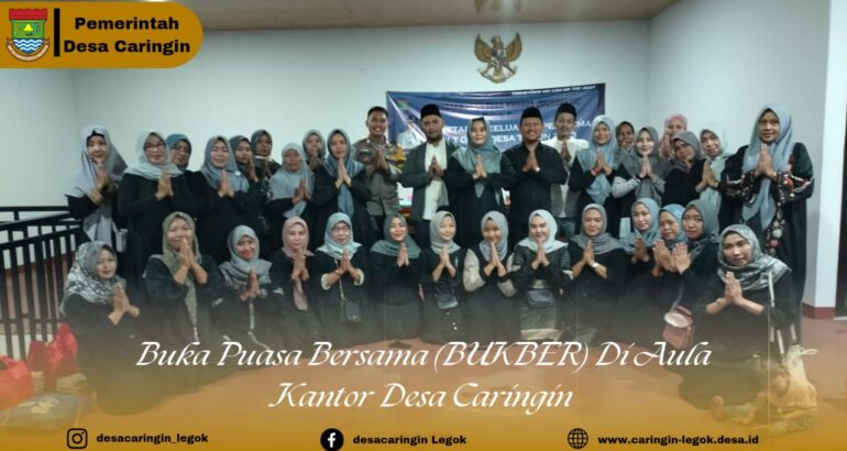 Buka Puasa Bersama Di Desa Caringin Kecamatan Legok, Tangerang