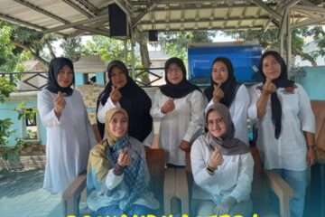 Kegiatan Posyandu Aster 1 Desa Caringin Kecamatan Legok, Tangerang