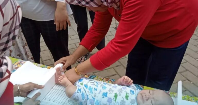 Kegiatan Posyandu Aster 6 Desa Caringin Kecamatan Legok, Tangerang Kegiatan Posyandu Aster 6 Desa Caringin Kecamatan Legok, Tangerang